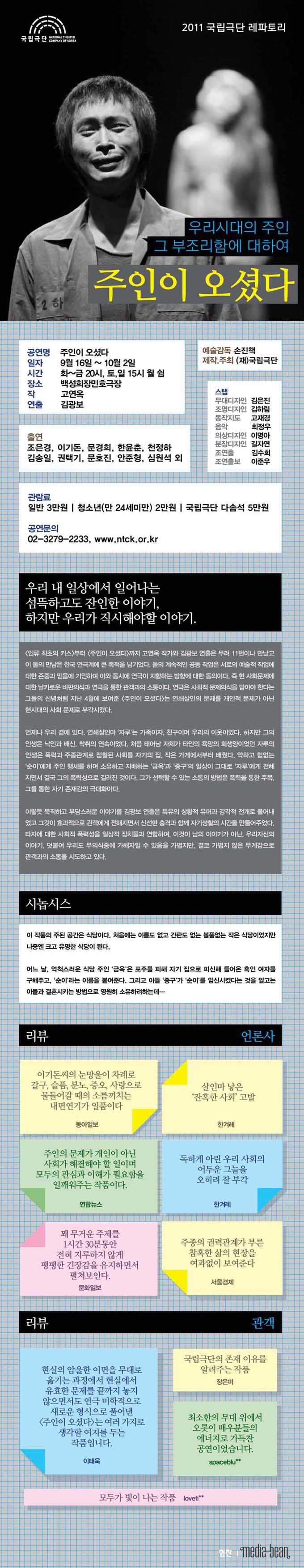 <주인이 오셨다> 포스터